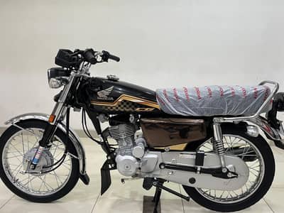 HONDA CG-125 GOLD EDITION MODEL 2024