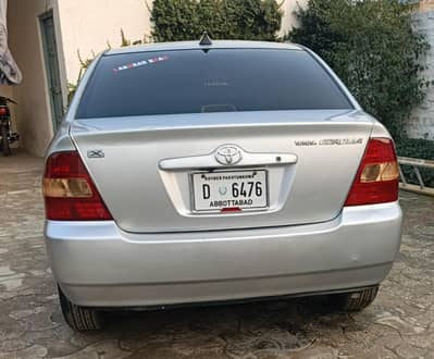 Corolla X 121 for sale model 2001 price 26 lak