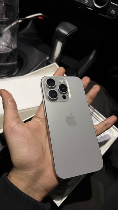 iPhone 15 pro - 256 Gb Natural Titanium - NON PTA Factory Unlock