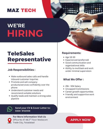 Telesales Representatives