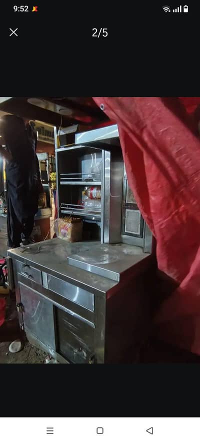 shawarma counter for sale