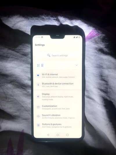 OnePlus 6 PTA approved only screen ma tora sa shade ha