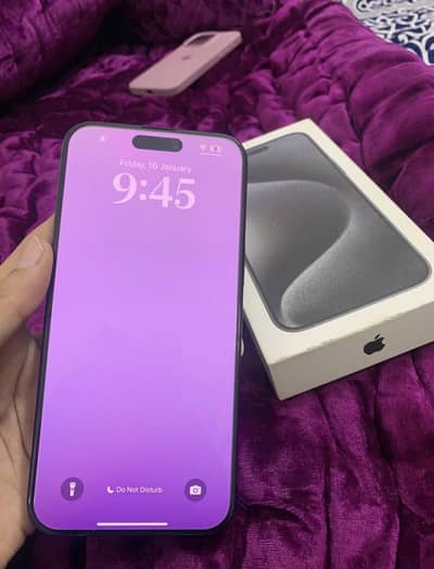 iPhone 15 Pro Max | Factory unlock | 256 GB | Waterpack | 10/10