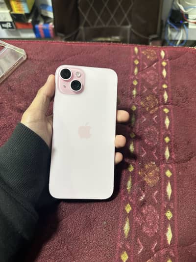 Iphone 15 plus SIM LOCKED JV 128 GB PINK COLOR