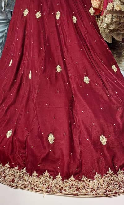 velvet lehnga full ready to wear