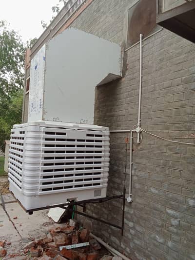 evaporative duct cooler and hood fryer oven hot grill hot plate