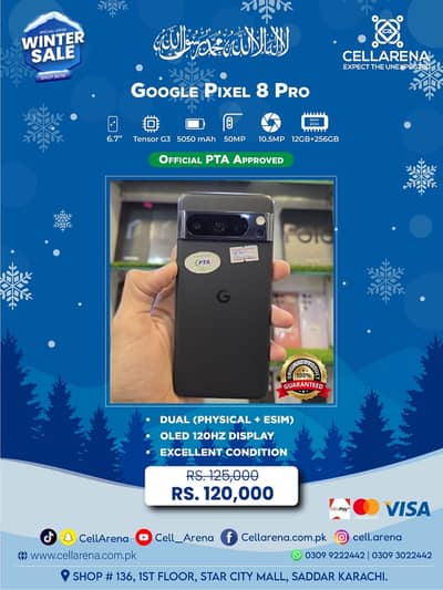 Winter Sale Google Pixel 8 Pro CELLARENA