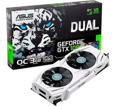 Asus Nvidia gtx 1060 ddr5 dual fan