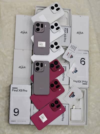 Oppo Find X9 Pro Official PTA Approved Brand New Phones Not China Used