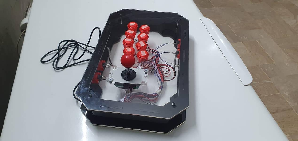 Arcade rechargeable wireless and wired controller 4