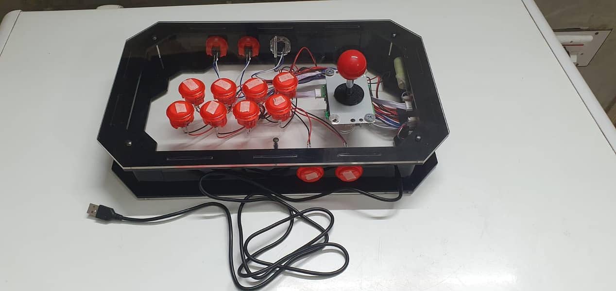 Arcade rechargeable wireless and wired controller 6