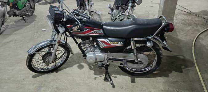 Honda cg125 Punjab number