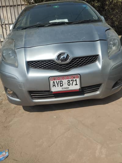 Toyota Vitz Model 2009 Reg. 2012 Grey Color original condition