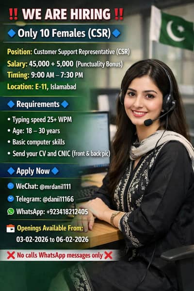 Only 10 Females (CSR)