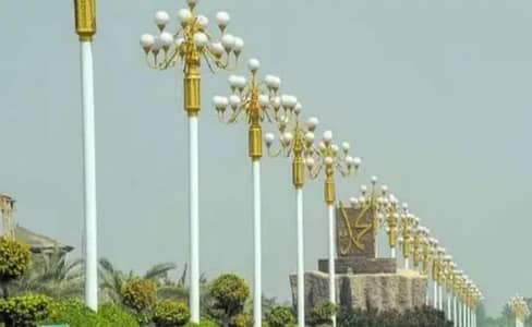 Lights poll for street