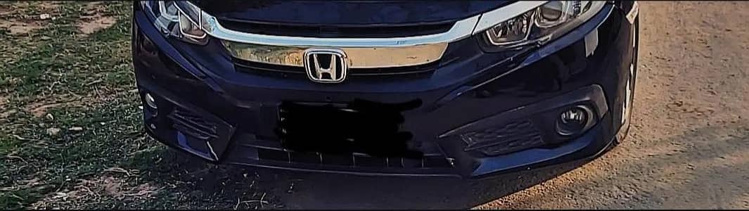 Civic x front rear bumpers