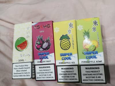 Tokyo vape flavors Available