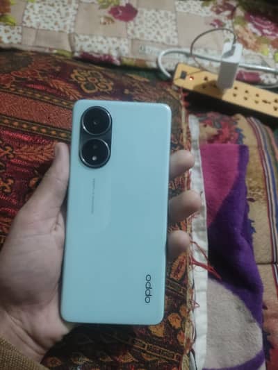 Oppo a58 8gb 128gb 10by 10 With box original charger and warranty card