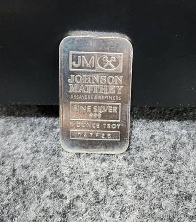 JM Bullion 1 Troy Ounce Silver Bar