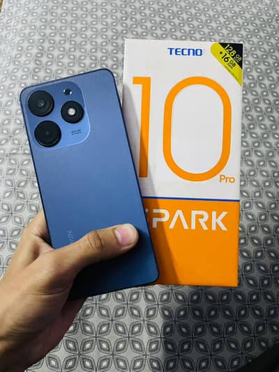 Tecno Spark 10 Pro 16gb/ 128gb PTA Official Approved With Box