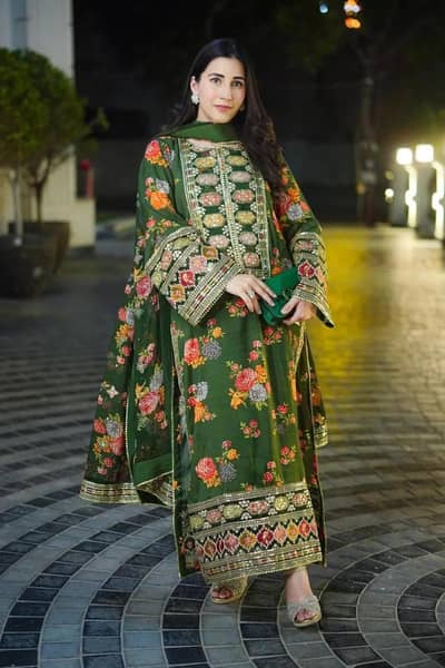 Premium 3pc Stitched Embroidered Lawn Suits - 4 Colors