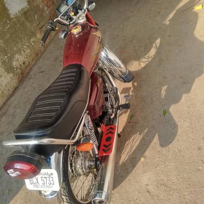 Honda CG 125 rad color model 2021