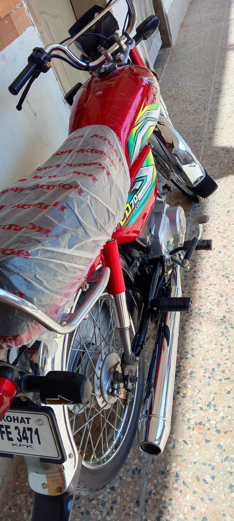 CD 70 کوھاٹ نمبر لگا ہے 5