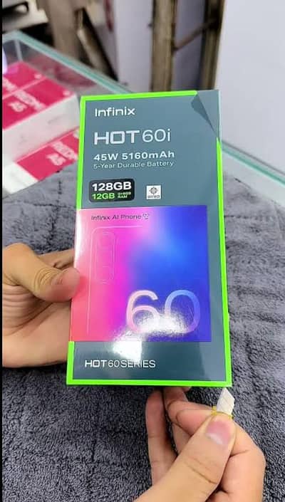 Infinix hot 60i mobile only 6month use best 6/128