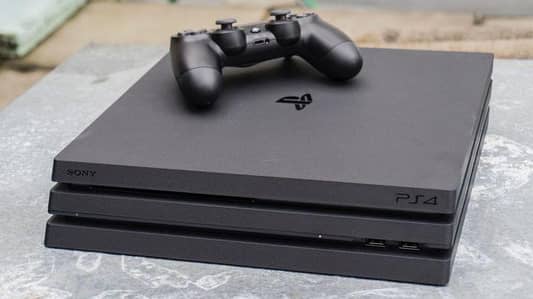 PS4 Pro 1TB with 2 controller with complete box