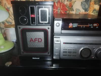 Sony Ahc w55 Amplifier / Afd speakers 02 / 2in1 Jvc woofar +speaker 01