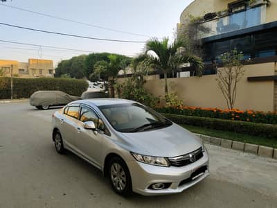 HONDA CIVIC TRIBORN 1.8cc MODEL 2014(NOV) ORIGINAL SILVER METALIC COLR