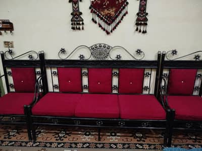 iron sofa set