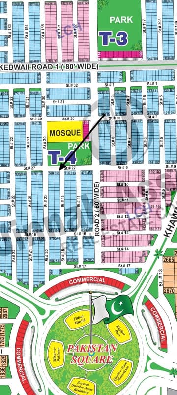 Become Owner Of Your Facing Park Residential Plot Today Which Is Centrally Located In DHA Phase 1 - Sector T In Multan