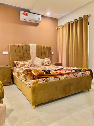 Short time 1bed ROM full furnished apartments safe and scour 100%coupe allow