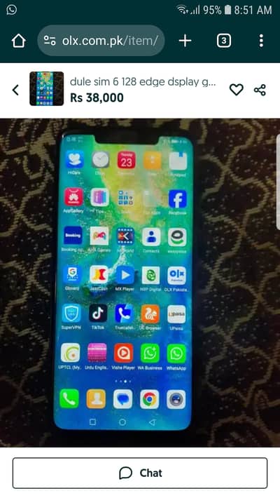 Huweai mate 20 pro screen for sell