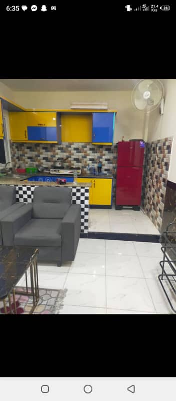 1 bed fully furnished apartment available for Rent at G-16 Islamabad