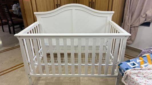 cot with fresh metress jumbo size