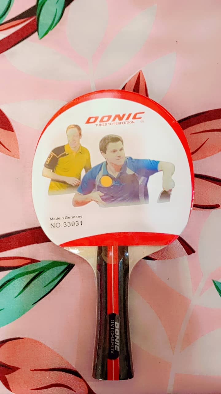 Donic branded racket 2