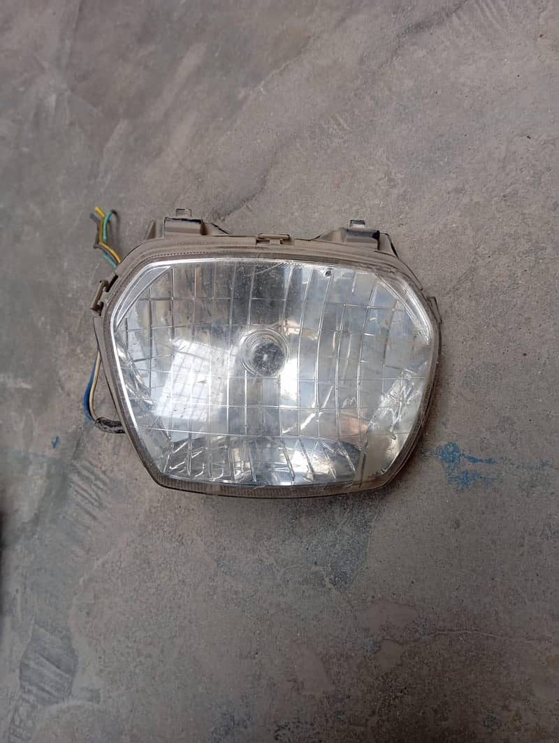 speedometer, headlight and fitting 1
