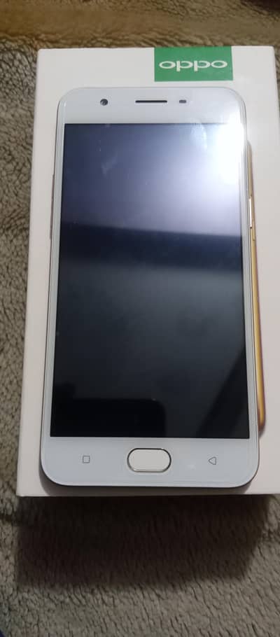Oppo A57 PTA Approved Full Ok with box  and charger