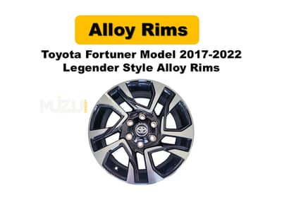 Toyota Fortuner 2017–2022 Legender Style Alloy Rims – 18 Inch Premium