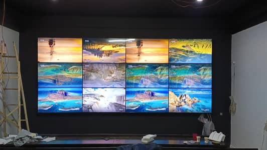 Video Wall Solution Matrix Video Wall Controller 4k Hardware Based