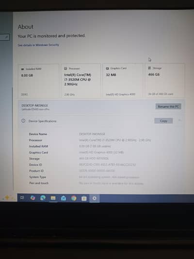 Dell latitude core i7 (3rd generation)