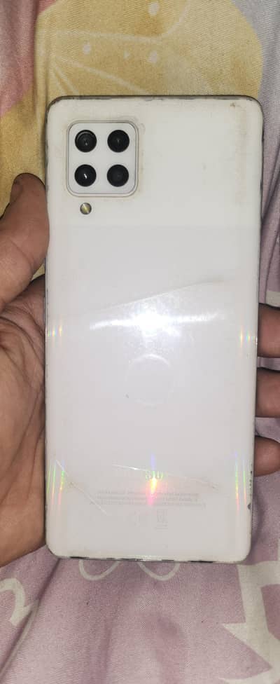 Samsung a42 5g 6/128 display change bus sim chal rahi hai dono