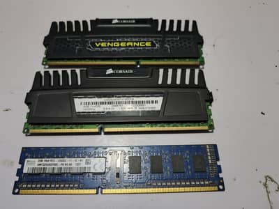 corsair vengeance dd3 1600mhz 8gb + 2gb ram