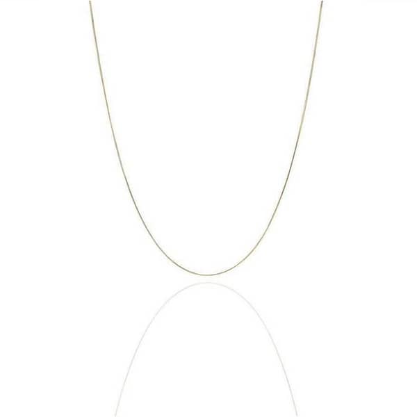 MM Jewellers Snake Chain Silver Necklace for Women