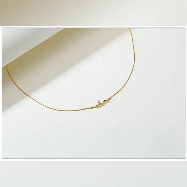 Golden Snake Chain for Women and Girls