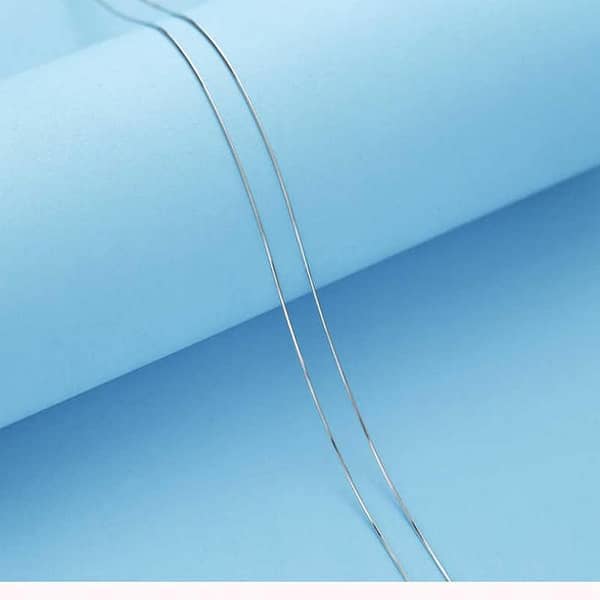 MM Jewellers 100% Authentic Silver Snake Chain Necklace for Women