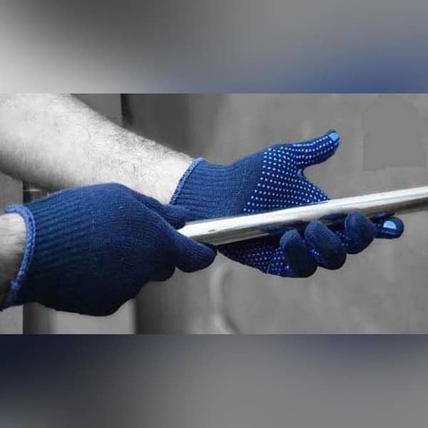 Blue Winter Gloves