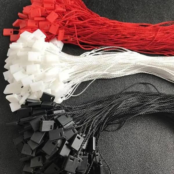 150 pcs Hanging Tag Rope in Mixed Colors for Clothing and Accessories